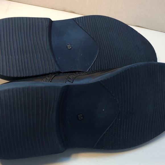 Joseph Abboud Navy Wingtip Oxfords Size 9.5 - Picture 6 of 8